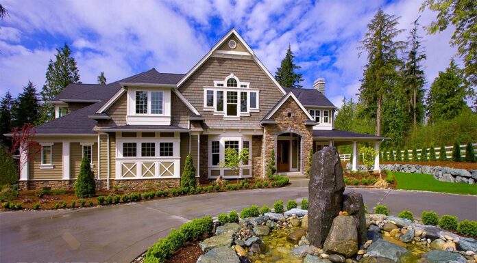 Кругові під’їзні дороги до будинку: фотопідбірка