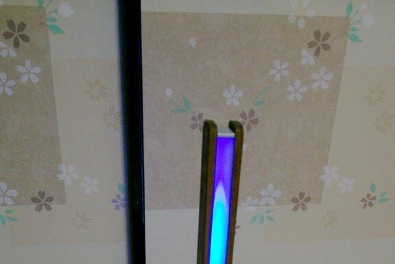 Світлодіодна атмосферна лампа. Вогонь / вода