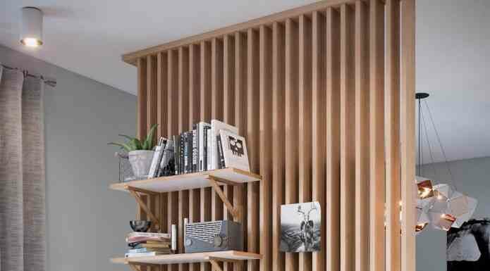 Як зонувати кімнату рейками?