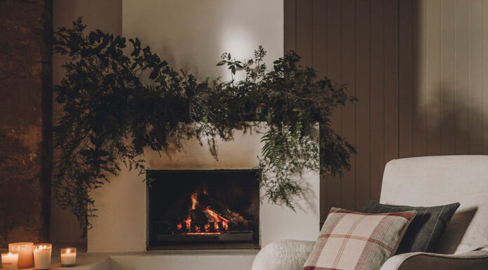 Тепле і затишне різдво в старовинному кам’яному будинку від mango home